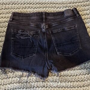 American Eagle Outfitters Black Jean Shorts